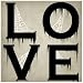 Halloween Style Love Postage Stamps