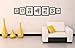 Craig Frames 1WB3BK Picture Frame 7-Piece Wall Set, Black Frames, White Display Mats