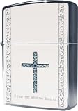 ZIPPO｜ZIPPO (ジッポー) ライター 銀ミラーフィニッシュ SCP-SP B純銀クロスペンダント&ZIPPO (ジッポー) ライターセット.YS