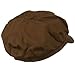 e4Hats.com Big Size Cotton Newsboy Hat - Brown OSFM