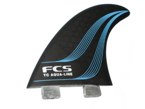 ☆ トムキャロル シグネーチャー【 FCS TC AQUA-LINE TRY PERFORMANCE CORE FINSET 】 3本セット、キー付