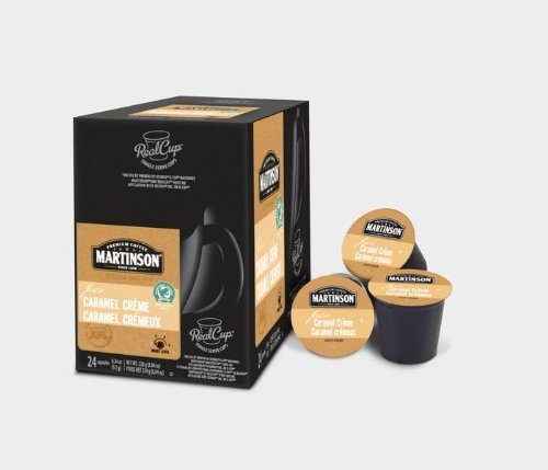 Martinson Coffee Capsules Caramel Creme for Keurig K-Cup 24 Count