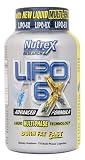 Nutrex Research Lipo-6X, 120 Capsules,  Bottle