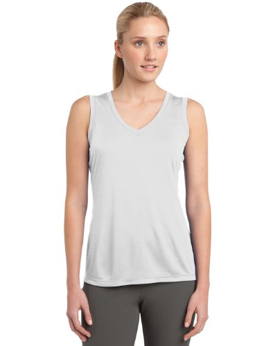 Sport-Tek Women's Sleeveless PosiCharge Competitor V Neck Tee