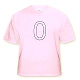 Number 0 - Toddler Light-Pink-T-Shirt (2T)