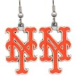New York Mets Dangle Earrings - MLB Baseball Fan Shop Sports Team Merchandise