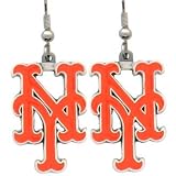 New York Mets Dangle Earrings - MLB Baseball Fan Shop Sports Team Merchandise