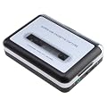 USB Portable Cassette to MP3 Converter Tape-to-MP3 Player with Headphones