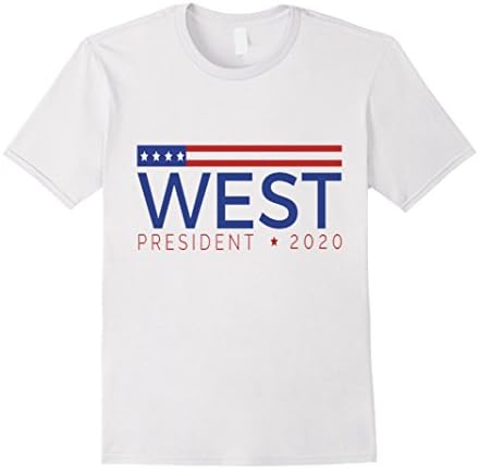 Men's        West for President t-shirt Small White