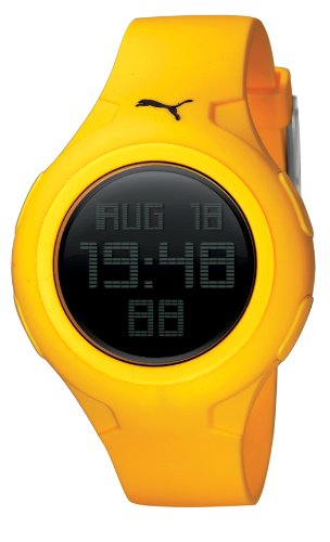 Puma Time Herrenuhr SPIN GENTS YELLOW A.PU910441003