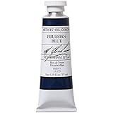 M. Graham Artist Oil Paint Prussian Blue 1.25oz/37ml Tube