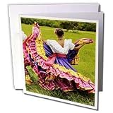 Kike Calvo Dance - Butressed against three miles of pristine shoreline within the Guanacaste province in Costa Rica - Greeting Cards-12 Greeting Cards with envelopes