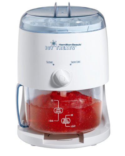"Hamilton Beach 68050 Icy Treats Ice Shaver, White" "Hamilton Beach 68050 Icy Treats Ice Shaver, White"