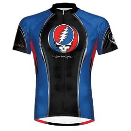 Primal Wear 2013 Men's Grateful Dead Team Steal Your Face Cycling Jersey - GDTSJ20M