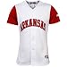 Russell Arkansas Razorbacks Youth White Replica Baseball Jersey