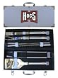 Arkansas Razorbacks 8pc. BBQ Set w/Case - NCAA College Athletics - Fan Shop Sports Team Merchandise