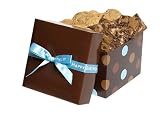 Geoff & Drew's Happy Birthday Box of 32 Fresh Baked Chocolate Chip Cookies & 8 Brownies