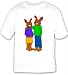 T-shirt with body, pregnant, clothes, individuals, individual, couple, humans, person, human, persons, people, rabbit, family
