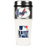 MLB Los Angeles Dodgers 16oz Baseball Travel Tumbler