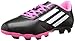 adidas Performance Conquisto Firm-Ground J Soccer Cleat ,Black/White/Solar Pink,4 M US Big Kid