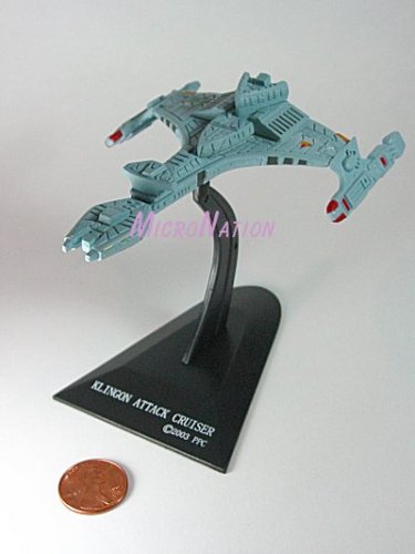 Childrens Toyshop  Toys : Klingon Attack Cruiser Furuta Star Trek Federation Ships & Alien Ships Collection 1 Miniature Display Model