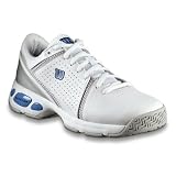 Wilson Contender Ladies Tennis Shoe - White Silver Blue by Wilson