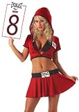 California Costumes Women's Everlast Ring Card Girl Costume