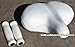 VELO MF Saddle, Seat & Grips Kit, White, for Beach Cruiser Bicycles & Comfort Bikes