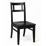 HomeStyles 5123-80 Two Manhattan Dining Chairs in Black