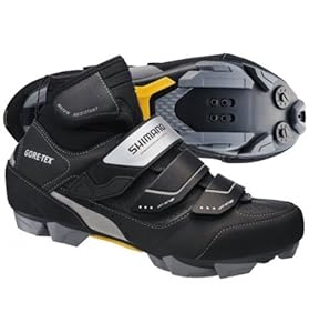 Shimano 2014 Men's All Mountain Bike Shoe - SH-MW81 (Black - 45)