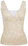 Arianne Women's Cynthia V-Neck Camisole, Black, Medium