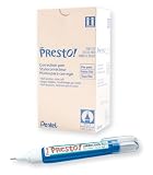 Pentel ZL62-W, Presto! Pocket Correction Pen, Fine Point, Metal Tip, Box of 12
