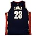 CLEVELAND CAVALIERS AUTOGRAPH LEBRON JAMES BLUE ALTERNATE JERSEY