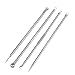 4 in 1 Metal Hook Head Blackhead Remover Acne Pimple Extractor Needles Make up Tool