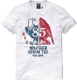 #1: Hilfiger Denim Herren T-Shirt, All over Druck Felix cn tee s/s 3/ 1957816011