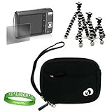 Black Neoprene Cover Case for Nikon Coolpix Mini Glove Bag Carrying Sleeve  ....