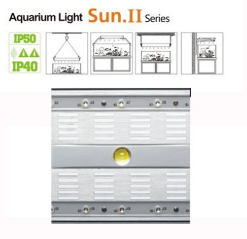 Aviditi Sun II Series LED Aquarium Light, 200-Watt (60