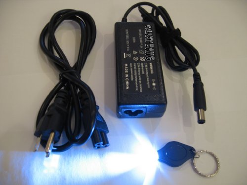 NEW Galaxy Bang Ac Adapter Charger replacement for HP Pavilion G4-1118nr G4-1125dx G4-1215dx, HP Pavilion G4-1315dx G7-1150US G4-1011NR, HP PAVILION G42-154CA G42-200 G42t-100 Laptop Notebook Battery Power Deliver Cord Plug (FREE Galaxy Bang LED Flashligh