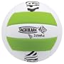 Tachikara ZEBRA Sof-Tec Volleyball - Lime Green-White