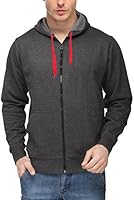 Scott International Full Sleeve Hooded Unisex Charcoal Grey Sweatshirt