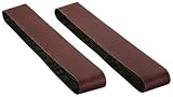 Woodstock D1263 6-Inch by 80-Inch 60 Grit Aluminum Oxide Sanding Belt, 2-Pack