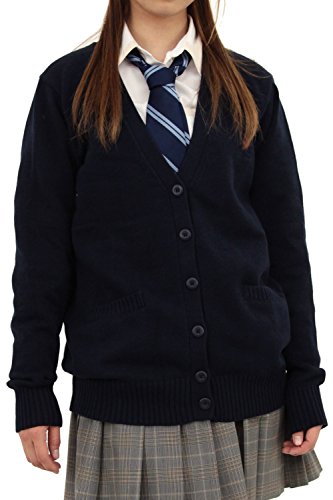 (プレイボーイ バニー) PLAYBOY BUNNY カーディガン レディース スクールカーディガン 綿 カーデ ニット