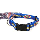 JEFF GORDON ADJUSTABLE NYLON DOG PET COLLAR SZ M