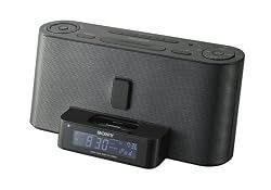 Sony ICF-C1IPMK2 Speaker System and Clock Radio with iPod Dock (Black)