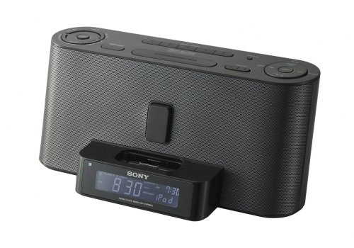 Sony ICF-C1IPMK2 Speaker System and Clock Radio with iPod Dock (Black)