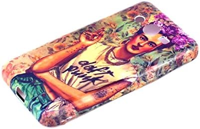 For Samsung Galaxy Core 2 Duos G355h Case, FriendsCase® Multistyle Printing Series TPU Protective Back Case Cover Shell for Samsung Galaxy Core 2 Duos G355h - Color 6, Woman Smoker