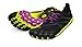 Vibram Women's Bikila Evo Road Running Shoe, Black/Yellow/Magenta,38 EU/7 M US