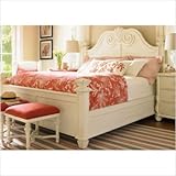 Lexington Long Cove Southampton Panel Bedroom Set in Shell