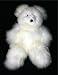 Soft Cuddly Baby Alpaca Fur Stuffed Hand Made Panda Teddy Bear Large 21 Inch Size ATB_CREAMWHITE21_012