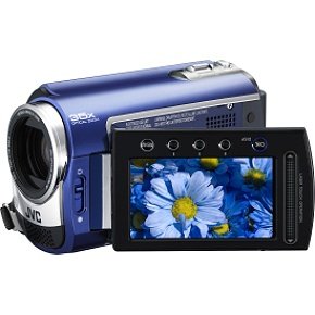 JVC Everio GZ-MG330 30GB Hard Disk Drive Camcorder with 35x Optical Zoom (Blue)